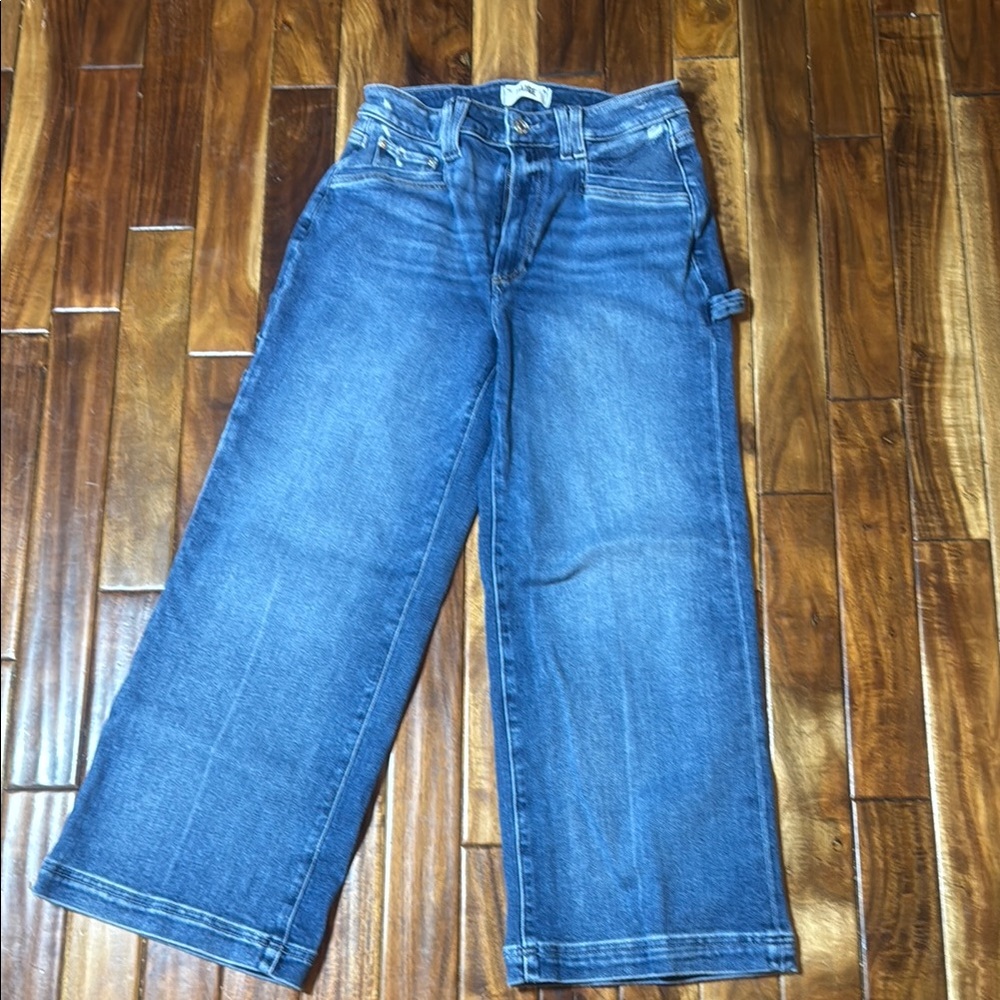 PAIGE Blue Flare & Wide Leg Jeans
